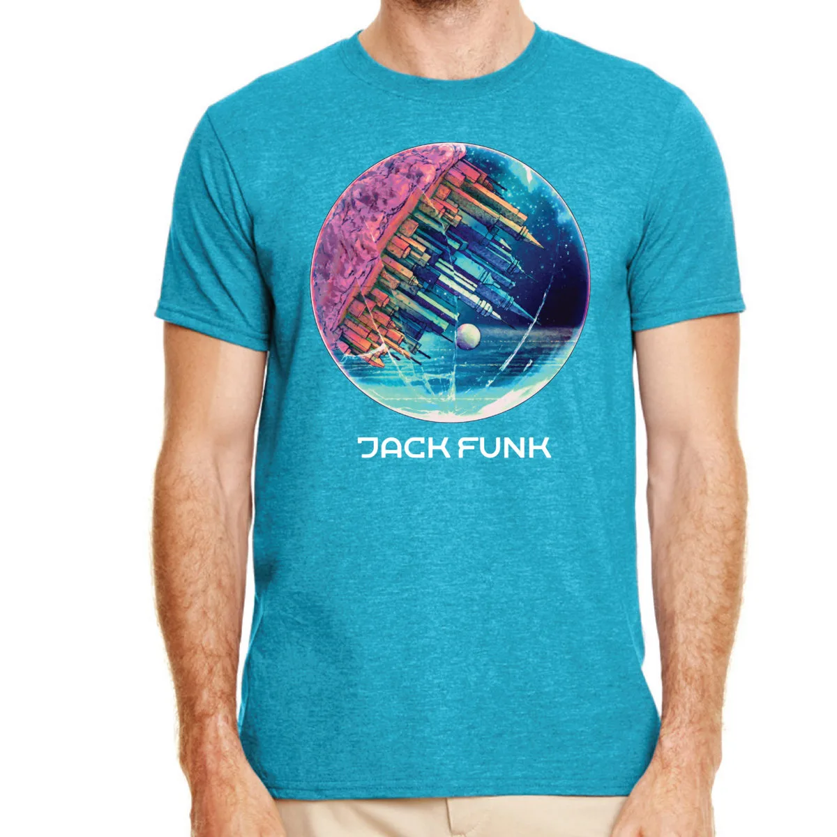 Beat City Shakedown T-Shirt Galapagos Blue